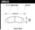 Hawk LTS Street Brake Pads - HAWKHB633Y.790