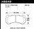 Hawk DTC-80  Front Race Brake Pads - HAWKHB649Q.605