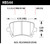 Hawk Performance Ceramic Rear Brake Pads - HAWKHB544Z.628