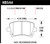 Hawk Performance Ceramic Rear Brake Pads - HAWKHB544Z.628