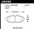 Hawk DTC-50 Rear Brake Pads - HAWKHB485V.656