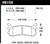 Hawk HP+ Street Rear Brake Pads (D636) - HAWKHB159N.492