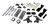 1988-1998 GMC Sierra C1500 2WD W/ 1.25" Rotors 5/7" Lowering Kit w/ Street Performance Shocks - Belltech 694SP