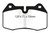 EBC Redstuff Brake Pad Sets - DP31644C