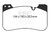 EBC Yellowstuff Brake Pad Sets - DP42331R