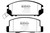 EBC Yellowstuff Brake Pad Sets - DP41107R