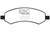 EBC Greenstuff Brake Pad Sets - DP61738