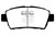 EBC Yellowstuff Brake Pad Sets - DP41295R
