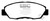 EBC Greenstuff Brake Pad Sets - DP2812/2