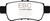EBC Yellowstuff Brake Pad Sets - DP41744R