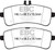 EBC Redstuff Brake Pad Sets - DP32350C