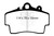 EBC Yellowstuff Brake Pad Sets - DP41207R