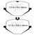 EBC Yellowstuff Brake Pad Sets - DP42443R