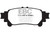 EBC Yellowstuff Brake Pad Sets - DP41850R