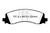 EBC Extra Duty Brake Pad Sets - ED93124