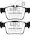 EBC Greenstuff Brake Pad Sets - DP22315