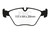 EBC Yellowstuff Brake Pad Sets - DP41552R