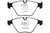 EBC Redstuff Brake Pad Sets - DP31512C