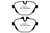EBC Redstuff Brake Pad Sets - DP32047C