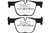 EBC Redstuff Brake Pad Sets - DP32131C