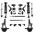 QA1 Coilover Adjustable Spring Lowering Kit LK12-GMT06