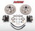 McGaughys Chevrolet Fullsize Car 1955-1970 Front Disc Brake Kit For Drop Spindles; 5x4.75" Bolt Pattern - Part# 63205