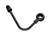 Goodridge Front ABS Banjo Adaptor - Black - PMCHD-030ZBK