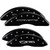 MGP 4 Caliper Covers Engraved Front C6/Corvette Engraved Rear C6/Z06 Black - 13083SCZ6BK