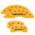 MGP 4 Caliper Covers Engraved Front & Rear Denali Yellow - 34001SDNLYL