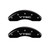 MGP Front set 2 Caliper Covers Engraved Front Vtec Black - 20210FVTCBK