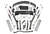 1984-2001 Jeep Cherokee XJ 4WD 6.5" Lift Kit - Rough Country 67222