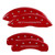 MGP 4 Caliper Covers Engraved Front & Rear Stingray Red - 13009SSTYRD