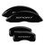 MGP 4 Caliper Covers Engraved Front & Rear No Bolts/Sport 2015 Black - 10241SSP2BK