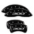 MGP 4 Caliper Covers Engraved Front & Rear 300/2017 Black - 32016S301BK