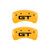 MGP Rear set 2 Caliper Covers Engraved Rear 2015/GT Yellow - 10203R2MGYL