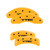 MGP 4 Caliper Covers Engraved Front & Rear Vtech Yellow - 20076SVTCYL