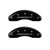 MGP Front set 2 Caliper Covers Engraved Front Insight Black - 20003FINSBK