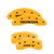 MGP 4 Caliper Covers Engraved Front Honda Engraved Rear HR-V Yellow - 20217SHRVYL