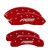 MGP 4 Caliper Covers Engraved Front & Rear SPORT Red - 10119SSPORD