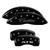 MGP 4 Caliper Covers Engraved Front Cadillac Engraved Rear ATS Black - 35007SATSBK