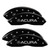 MGP 4 Caliper Covers Engraved Front & Rear Acura Black - 39015SACUBK