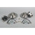 McGaughys Pontiac Firebird 1967-1969 Front Disc Brake Kit For Drop Spindles; 5x4.75" Bolt Pattern - Part# 63205