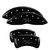 MGP 4 Caliper Covers Engraved Front & Rear Vintage Style/RT Black - 12162SRTRBK