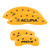 MGP 4 Caliper Covers Engraved Front Acura Engraved Rear MDX Yellow - 39013SMDXYL