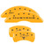 MGP 4 Caliper Covers Engraved Front 2015/Mustang Engraved Rear 2015/Bar & Pony Yellow fnsh black ch- 10200SMB2YL