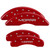 MGP 4 Caliper Covers Engraved Front & Rear MOPAR Red - 32002SMOPRD