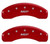 MGP 2 Caliper Covers MGP Red - 14254RRD