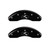 MGP 2 Caliper Covers Engraved Front Circle K/Kia Black - 21190FCRKBK