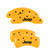 MGP 4 Caliper Covers Engraved Front & Rear JEEP Yellow - 42016SJEPYL