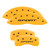 MGP 4 Caliper Covers Engraved front & Rear 2015/Sport Yellow - 10241SSPTYL